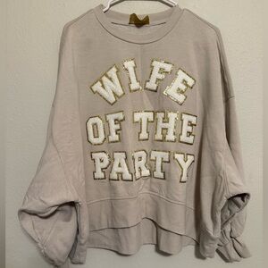 Judith March “Wife of the party” Sweater